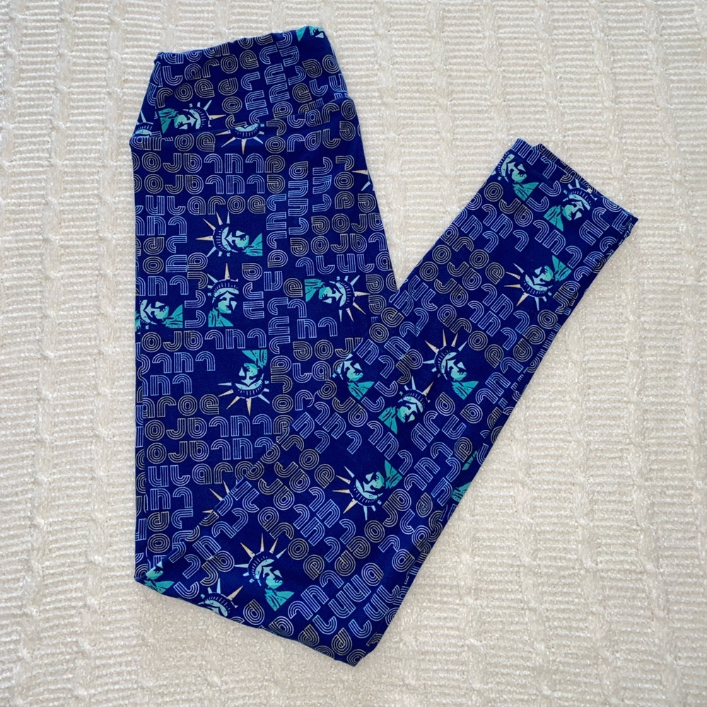 LulaRoe Americana One Size (OS) Leggings